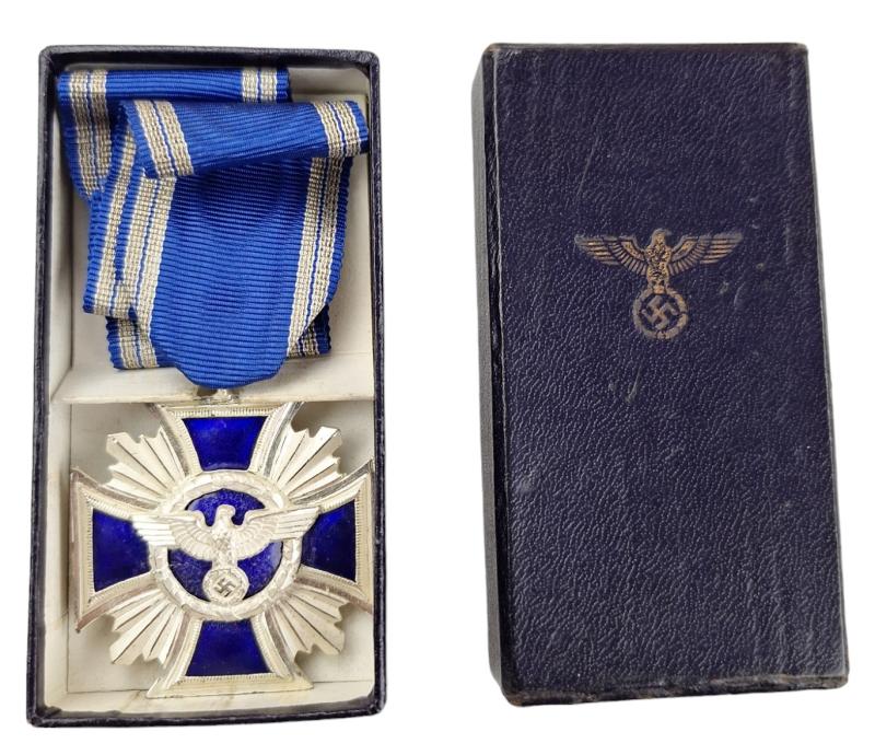 NSDAP 15 YEAR SERVICE MEDAL + BOX