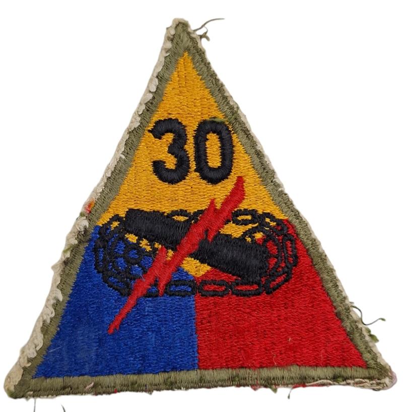 an us 30 th Armored Division patch