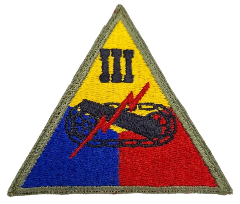 an us 3th Armored corps   patch