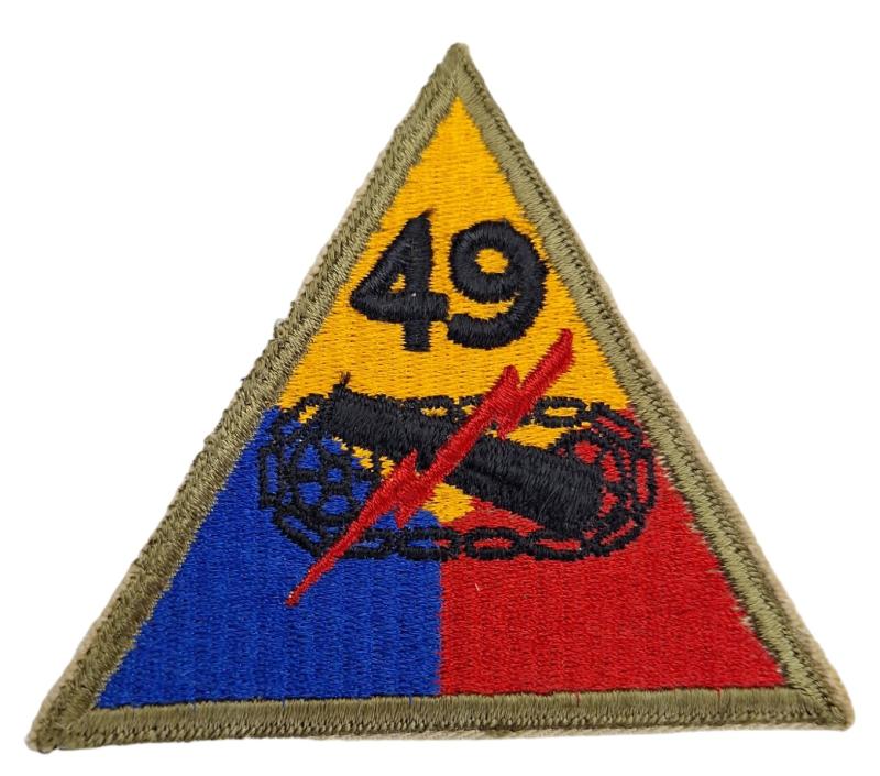 an us 49 th Armored Division patch