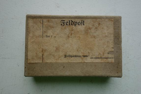 Whermacht carton fieldpost box