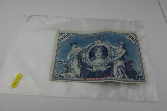 Beautiful Old Paper Money Reichsbantnote 100