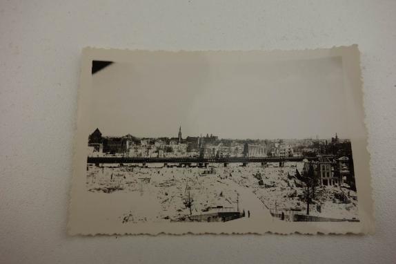 a picture of rotterdam after the bombing