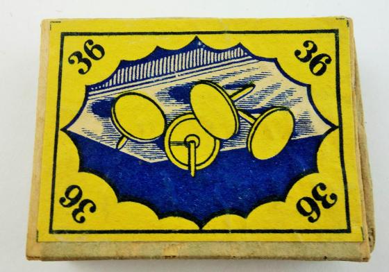 WWII German box with 36 pushpins