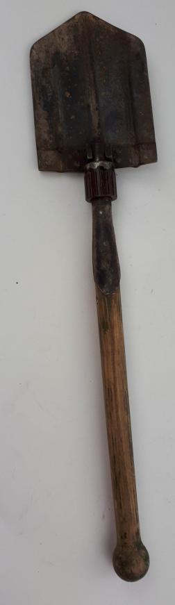 german folding shovel . (Klappspaten)