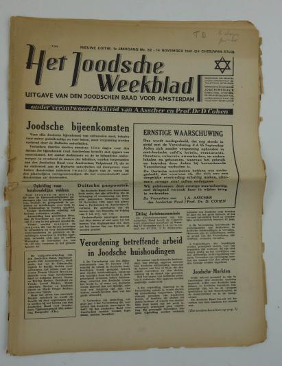 a Jewish newspaper