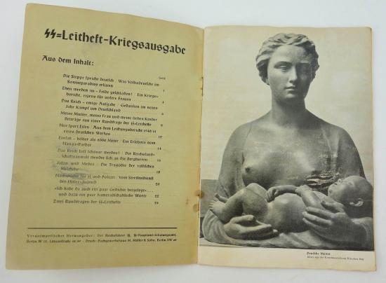 a rare german SS-leadership magazine