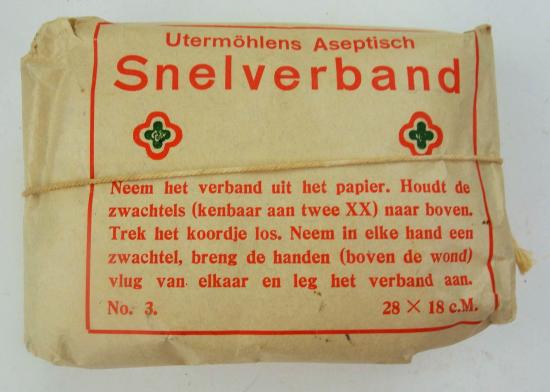 a dutch ww2 periode fast bandage