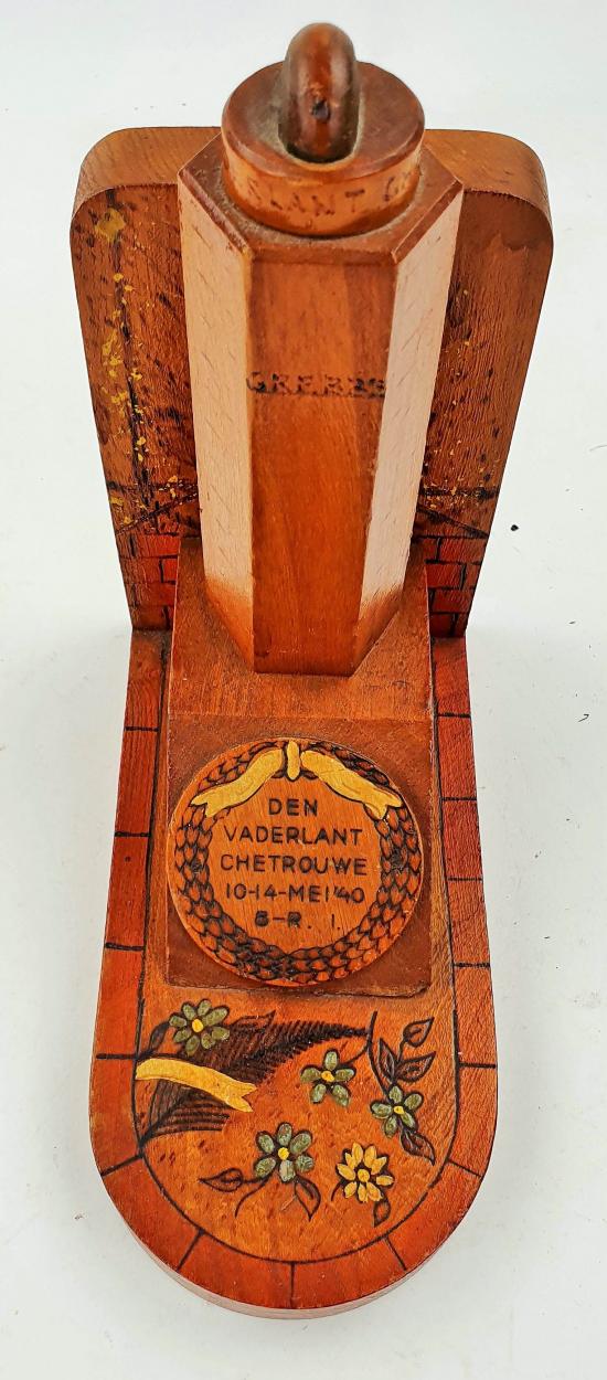 Dutch memorial bookend for the fights at Grebbeberg May 