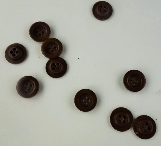 10 Italian Zeltbahn buttons