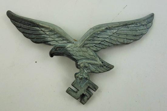 a rare Luftwaffe tropical pith helmet eagle