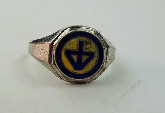 a us ww2 44th infantry division ring