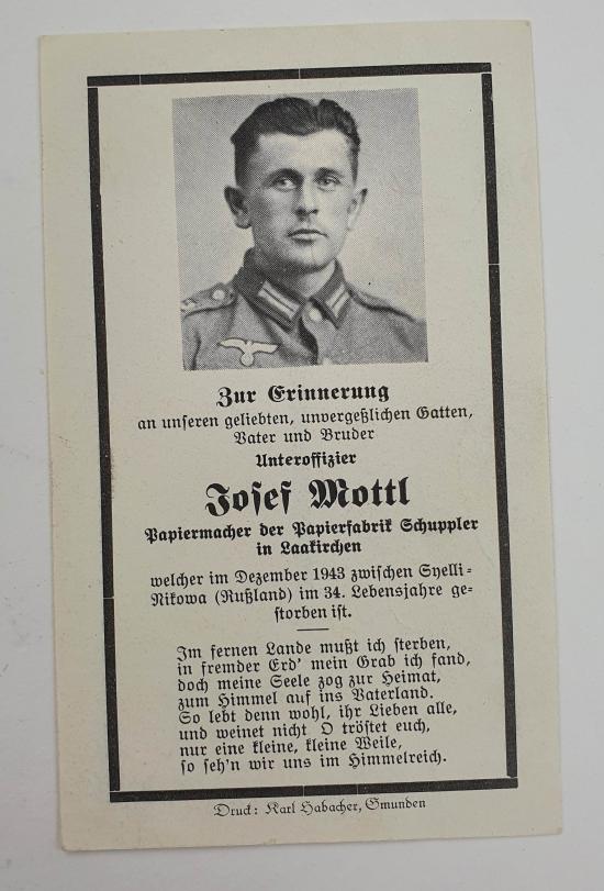 Wehrmacht Soldier Death