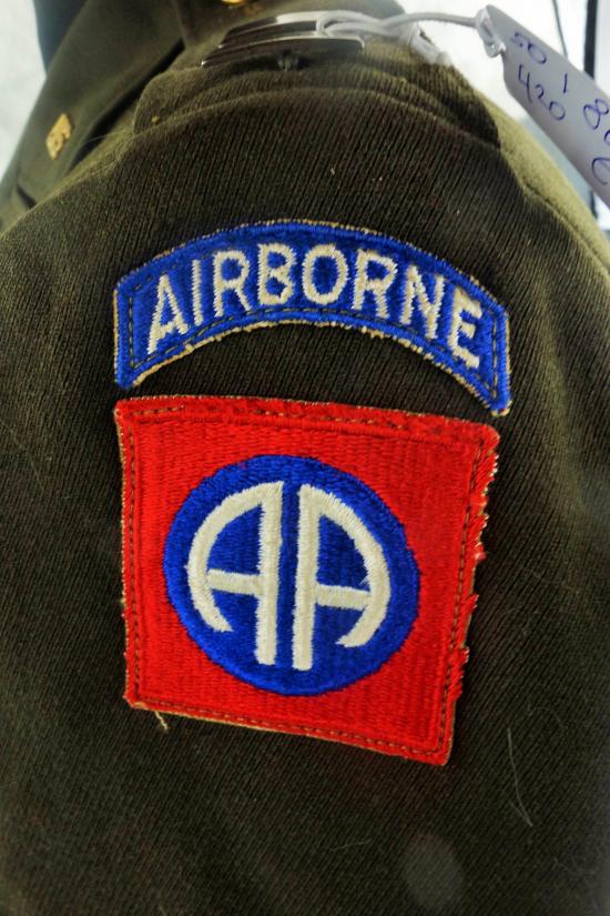 usa wwII 82 airborne tunic + trousers