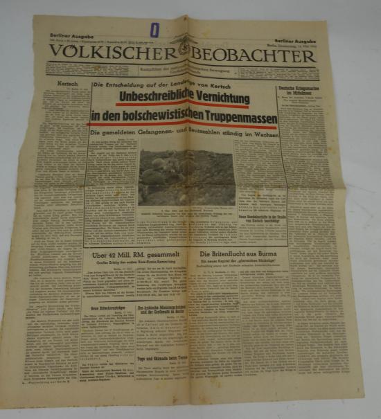 german ww2 newspaper 