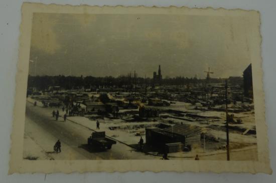 a picture of rotterdam after the bombing