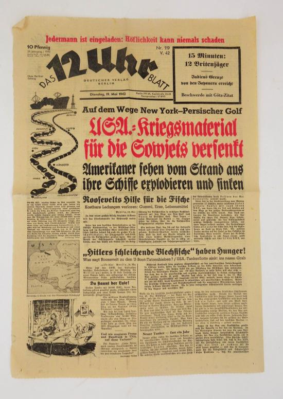 german ww2 newspaper 