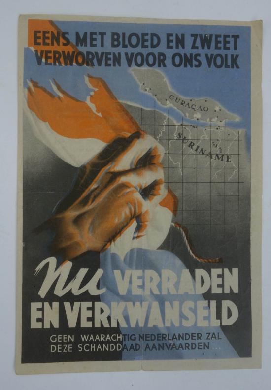 a dutch ww2 nsb flyer in beautiful condition