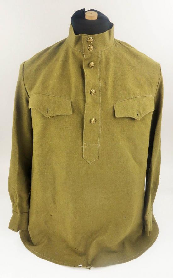a russian m43 gymnasterka uniform