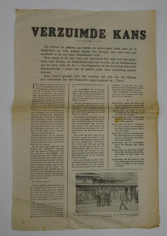 a nsb newspaper in used condition