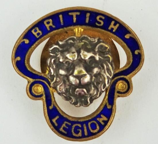 A  WW1 Royal British Legion RBL Members label  badge