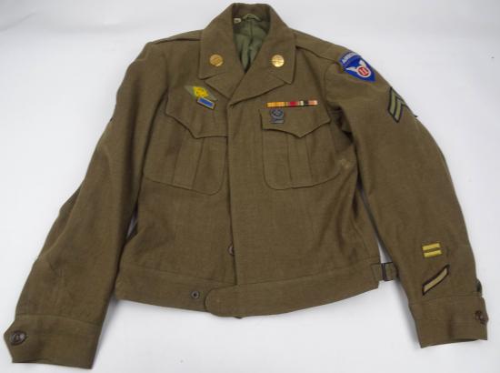 a us ww2  11 airborne ike jacket