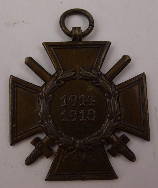 German 14-18 Honour Cross