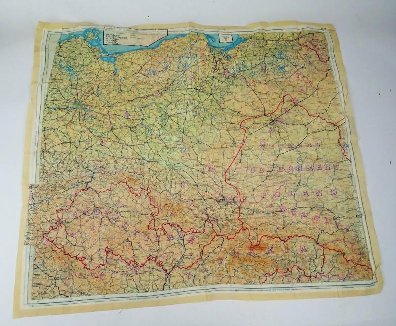ww2 silk escape map