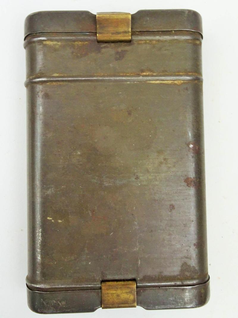 a german ww2 k98 empty cleaning box