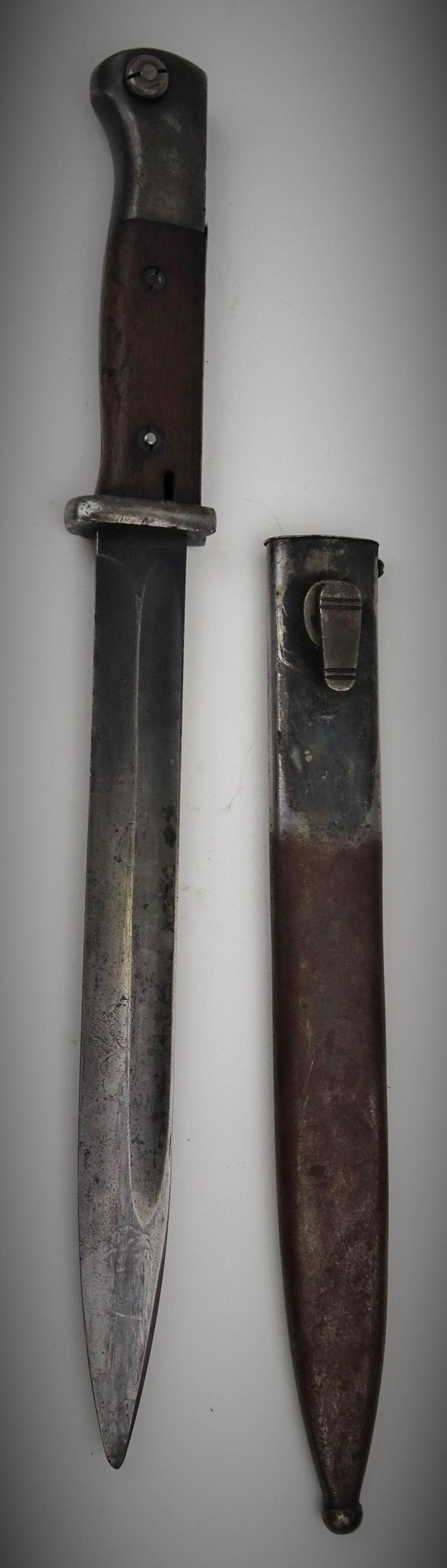 K98 Bajonet with no matching numbers but same marker
