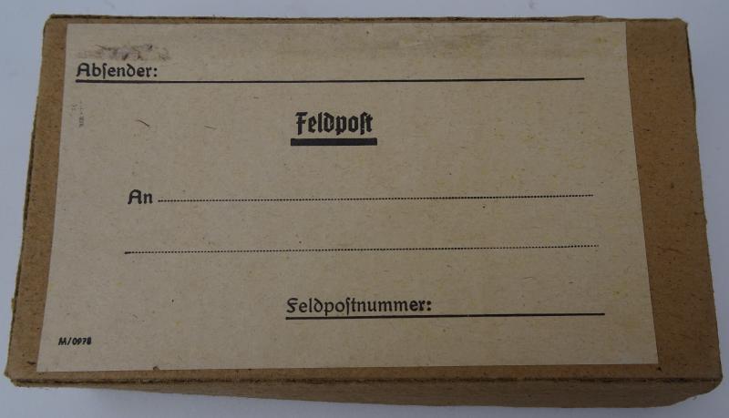 Whermacht carton fieldpost box