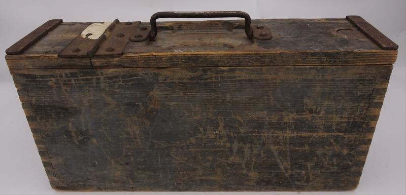 a dutch  'Schwarzlose  Ammunition Box