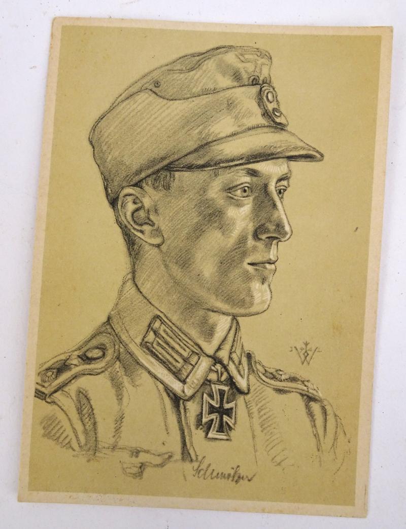 a german ww2 pre-war drawn post