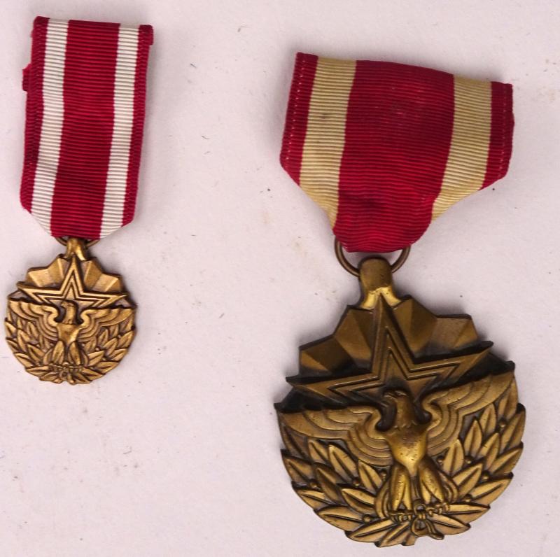 united states of america meritorious service medal +_miniatuur