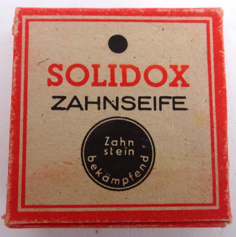 a package of German Tooth Paste