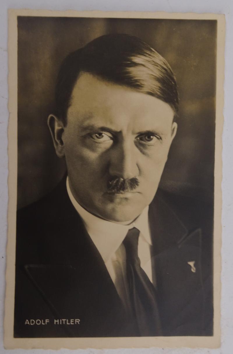 a german ww2  post card  from Adolf Hitler