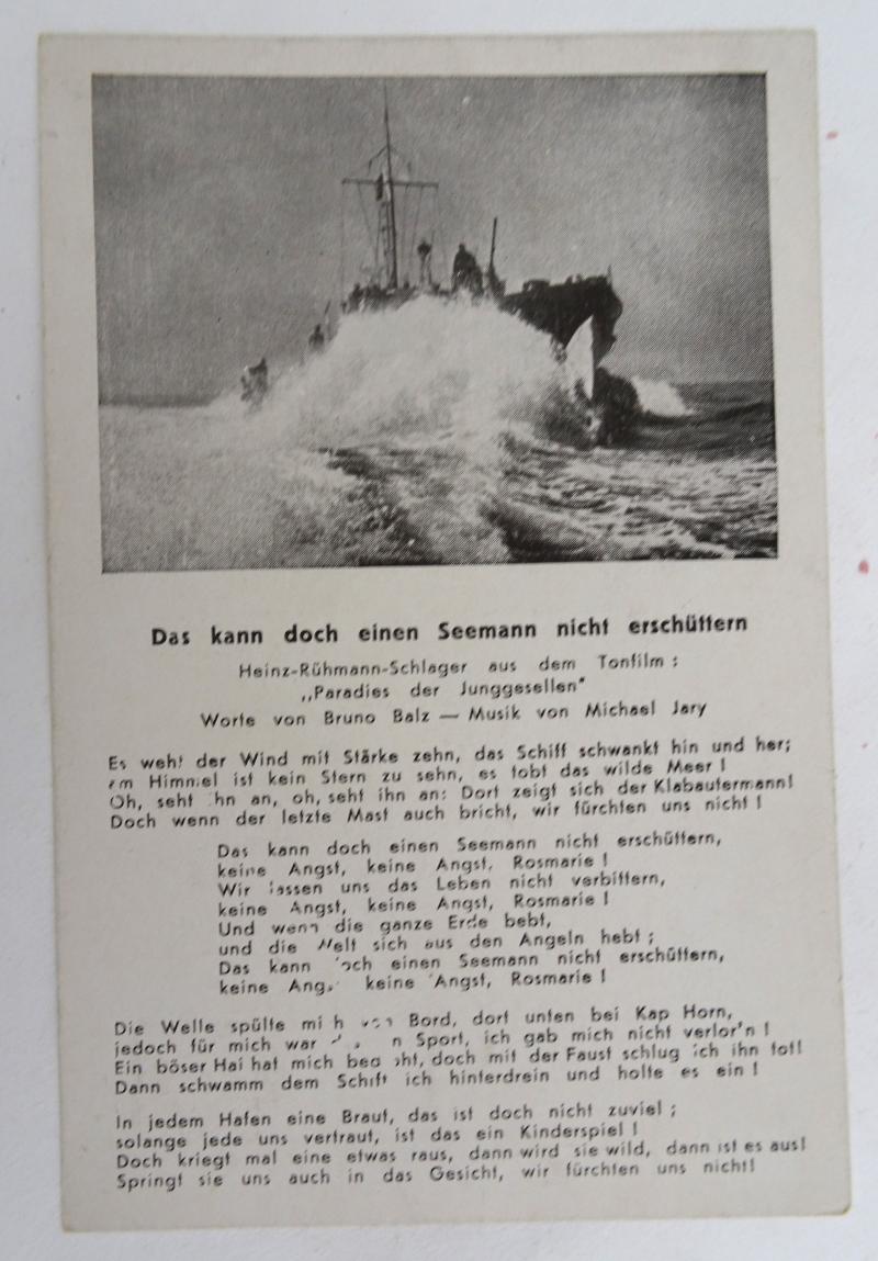 a german ww2 postcard