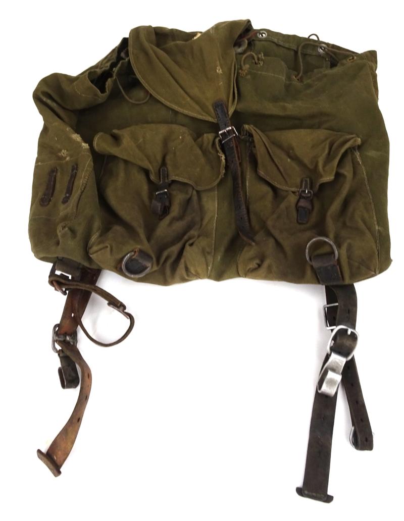 wehrmacht backpack in used condition