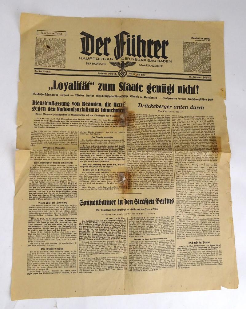 german ww2 newspaper 