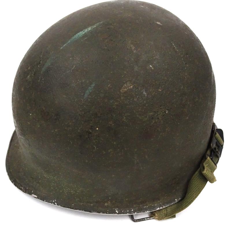 a us m1c airborne helmet with westinghouse liner