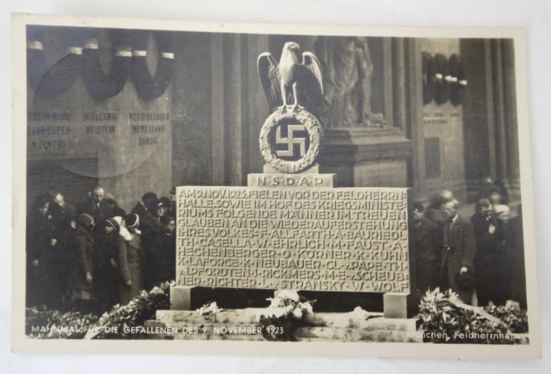 a rare  german ww2 pre-war drawn post card