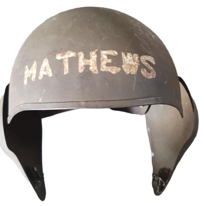 a us ww2 M5 Flak Helmet  for bomber crews