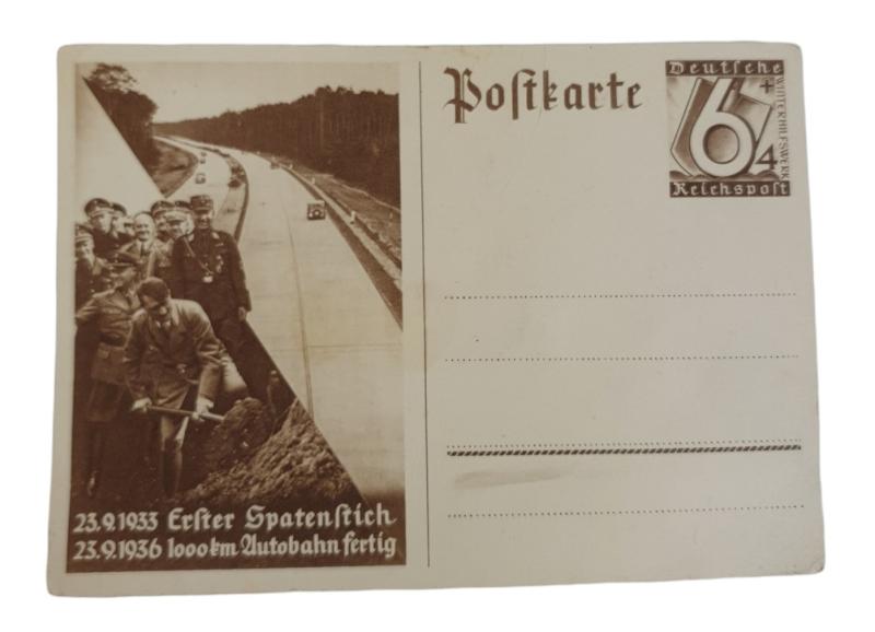 a german ww2 pre-war drawn post card
