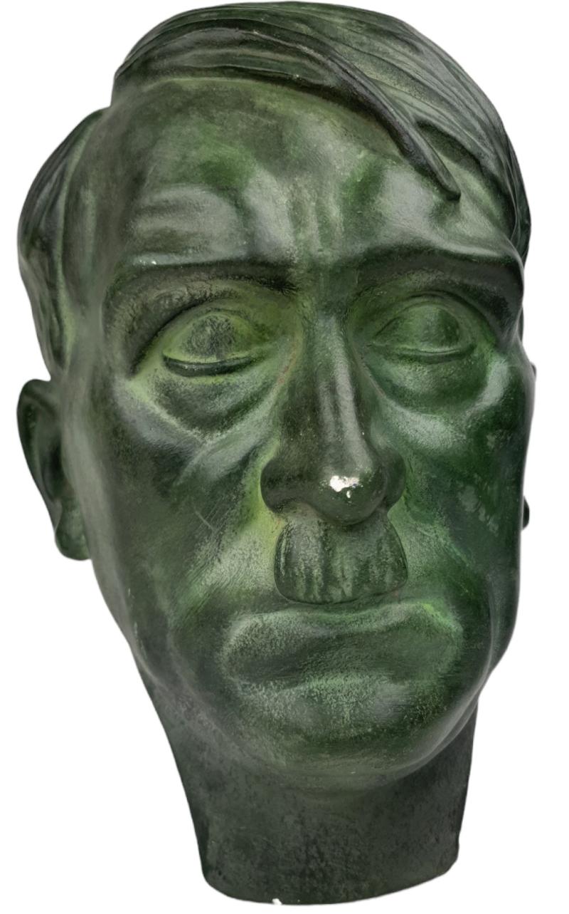 a large adolf hitler bust