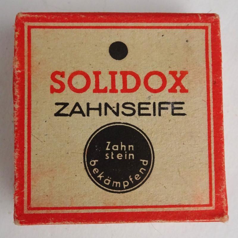 a package of German Tooth Paste