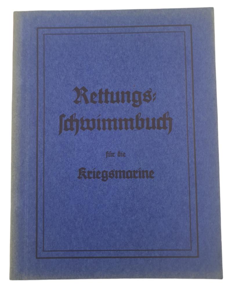 a  german ww2 kriegsmarine rettungsschwimm  book