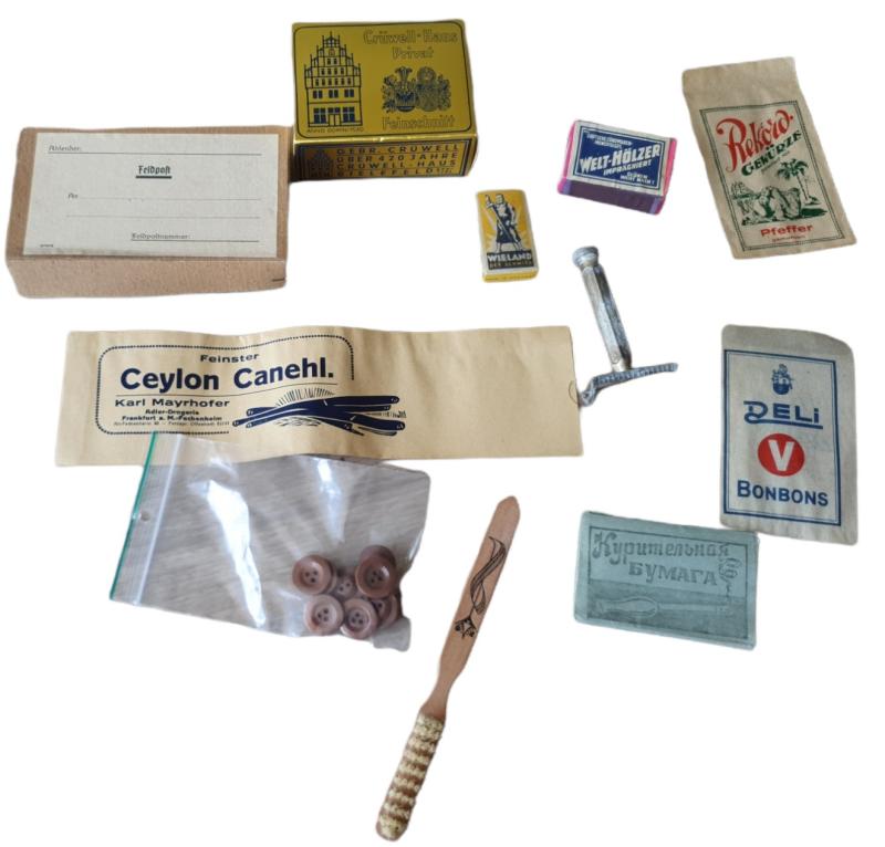 german ww2 personal items set