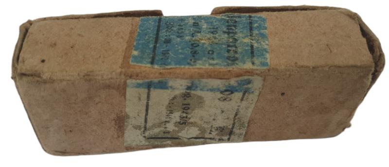 a LUGER PISTOL 9MM AMMUNITION BOX