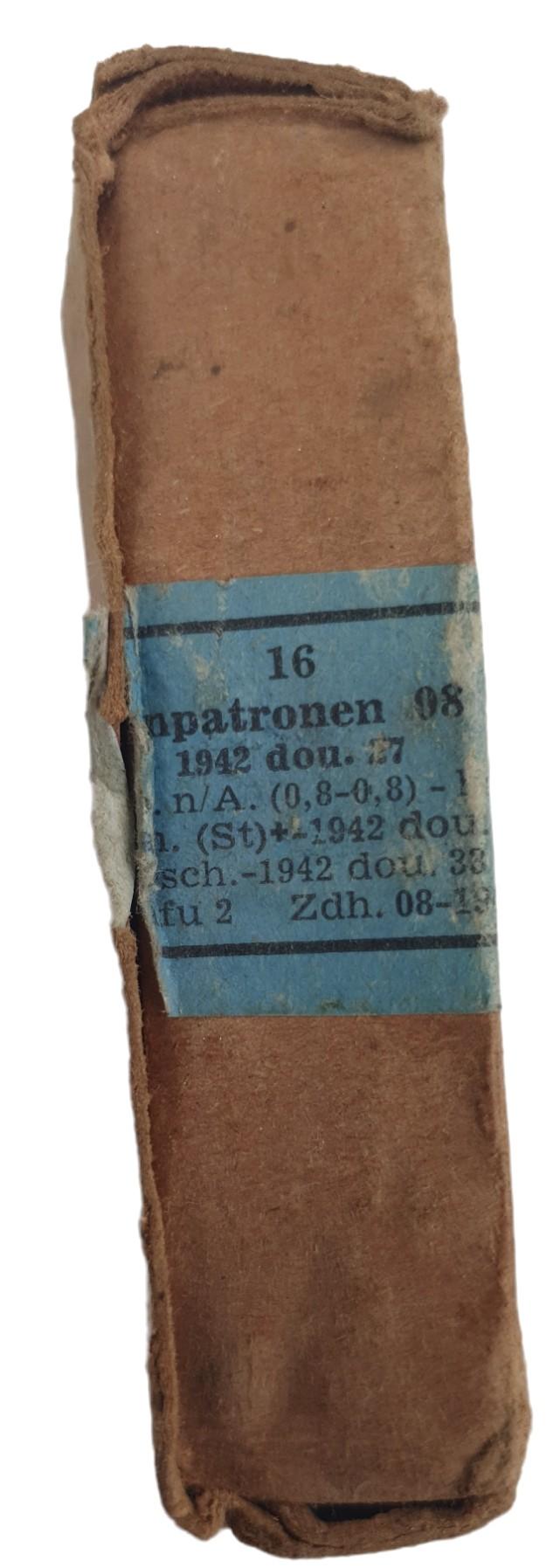 a LUGER PISTOL 9MM AMMUNITION BOX