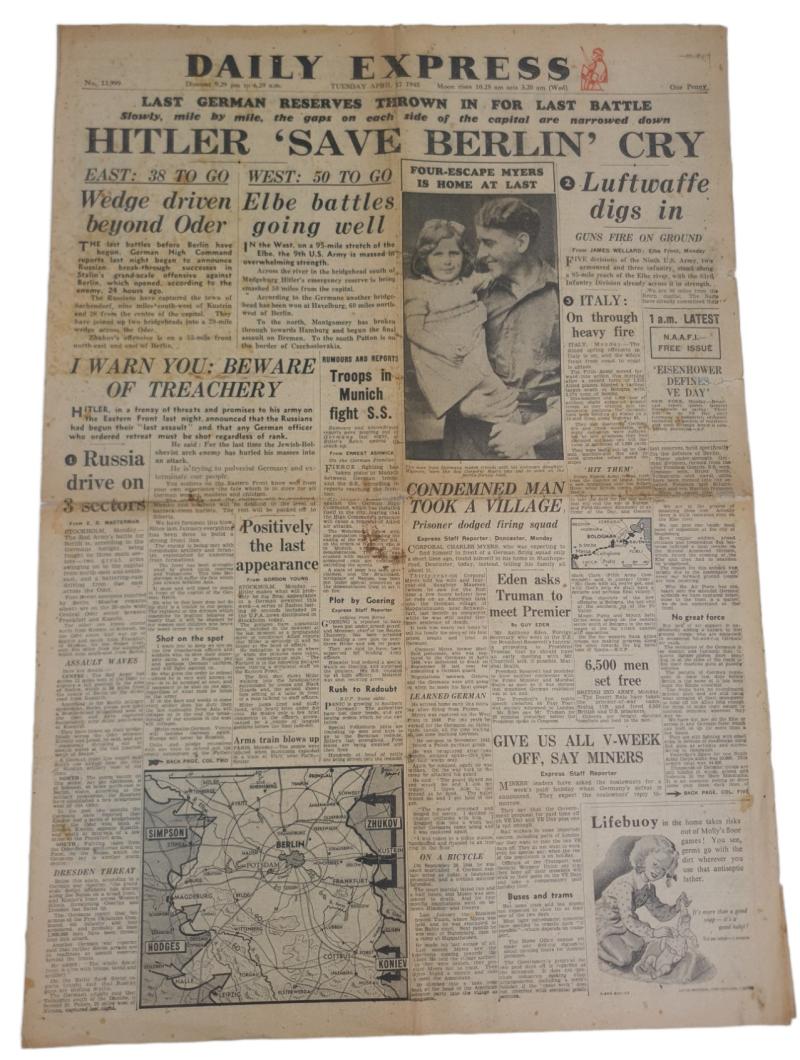 ww2 newspaper 